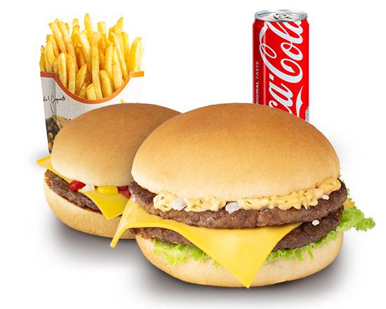 Menu doublé B5