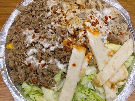 Order Steak over rice food online from Yumze Food store, Far Rockaway on bringmethat.com