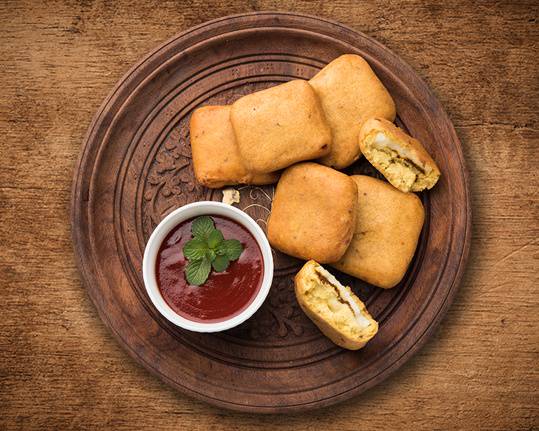 Order Cottage Cheese Fritters food online from United Kitchens Of India store, Schaumburg on bringmethat.com