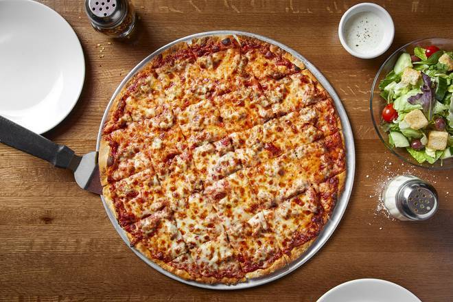 Order (18") Thin Crust food online from Moretti's Ristorante & Pizzeria store, Hoffman Estates on bringmethat.com