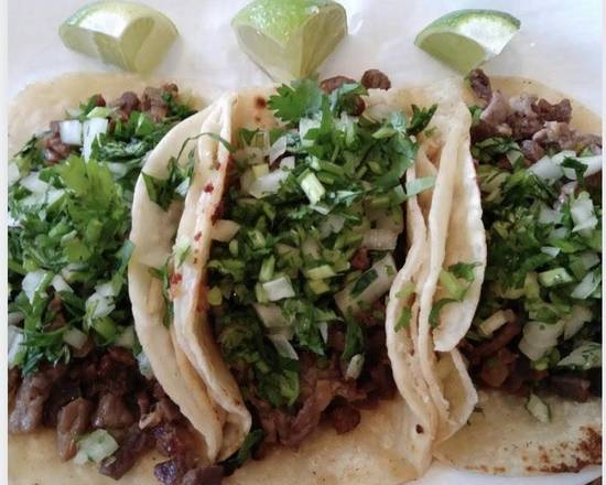 Order Taco de Carne (3) food online from Dg Food Truck store, Miami on bringmethat.com