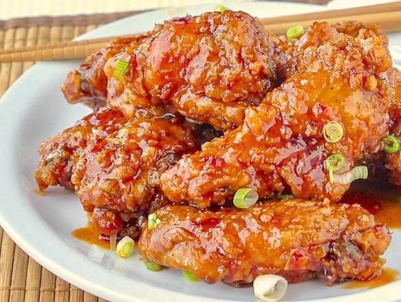 Order General Tso's Wing(8) food online from Great Dragon Chinese Restaurant store, St Paul on bringmethat.com