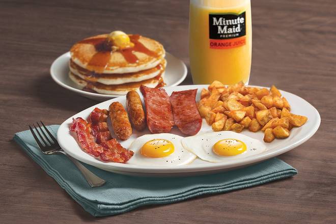 Order Hearty Man's Combo food online from Bakery By Perkins store, Cape Coral on bringmethat.com