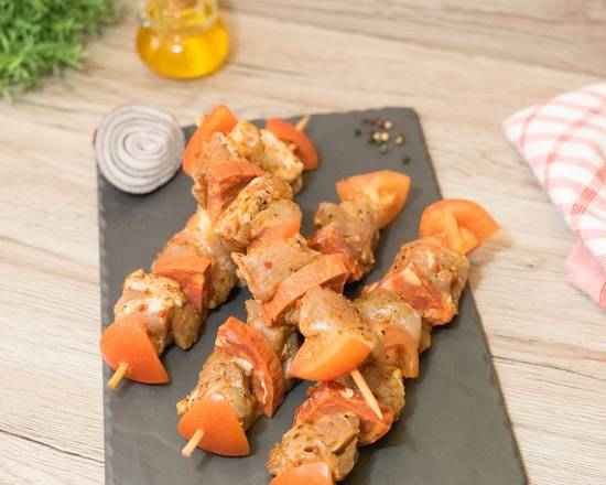 4 Brochettes Dinde Paprika / Chorizo- 720g