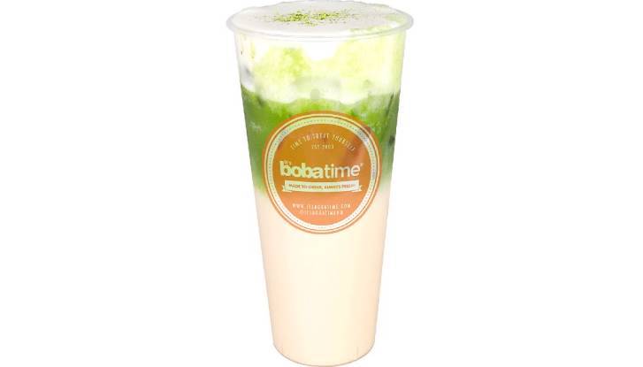 Order Milk Foam Jasmine Matcha food online from Boba Time store, Los Angeles on bringmethat.com