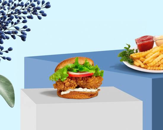 Order Classic Cluck Sandwich  food online from Fun Fried Chicken store, Minneapolis on bringmethat.com