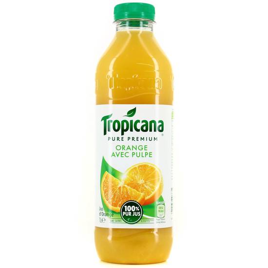Tropicana orange pulpe 1 L