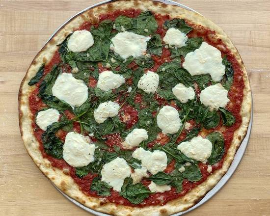 Order Large Spinach Leaf food online from Upper Crust Pizzeria store, Culver City on bringmethat.com
