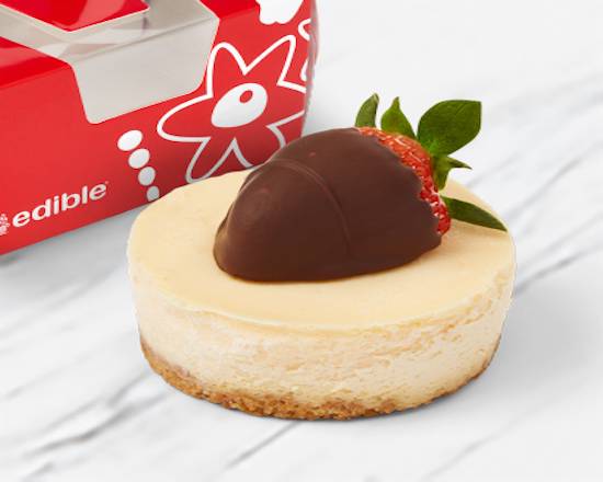 Order Solo Fruit-Topped Cheesecake (Dipped Strawberry) food online from Edible Arrangements store, Quincy on bringmethat.com