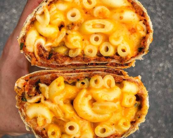 Order Mac Lahmacun Wrap food online from Vegan Community Kitchen store, Apex on bringmethat.com