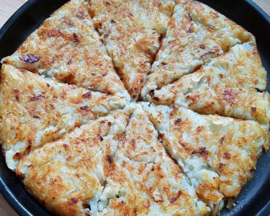 Order Potato Pancake food online from Gangnam Korean Restaurant store, Jacksonville on bringmethat.com