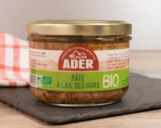 Paté de porc BIO à l'ail des ours - 180g
