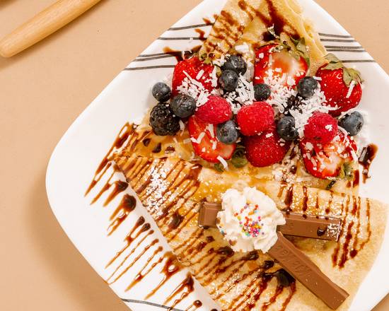 Order Berries Lover iCrepe food online from Icream Yogurt & Crepes store, Falls Church on bringmethat.com