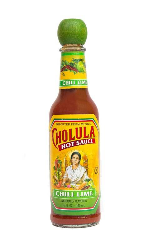 Order Bottle of Cholula Chili Lime food online from California Tortilla store, Glen Mills on bringmethat.com