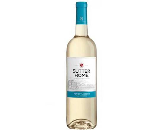 Order Sutter Home Pinot Grigio 750ml (13% ABV) food online from Richmond Food Center store, Richmond on bringmethat.com
