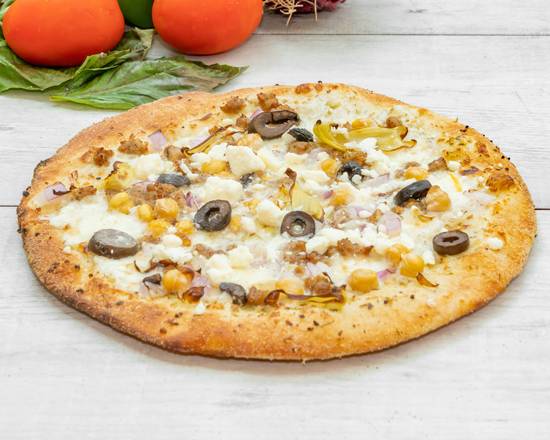 Order Big@ Pizza Blanco (white pizza) food online from Pizza@ Tyrone Square store, Saint Petersburg on bringmethat.com