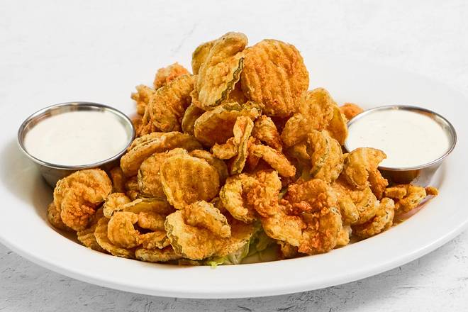 Order Fried Dill Pickles food online from Fish City Grill store, Flower Mound on bringmethat.com