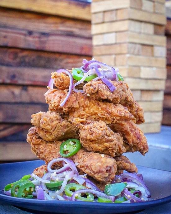 Order Tenders (6PCS) food online from Cross Street Chicken And Beer store, Carlsbad on bringmethat.com