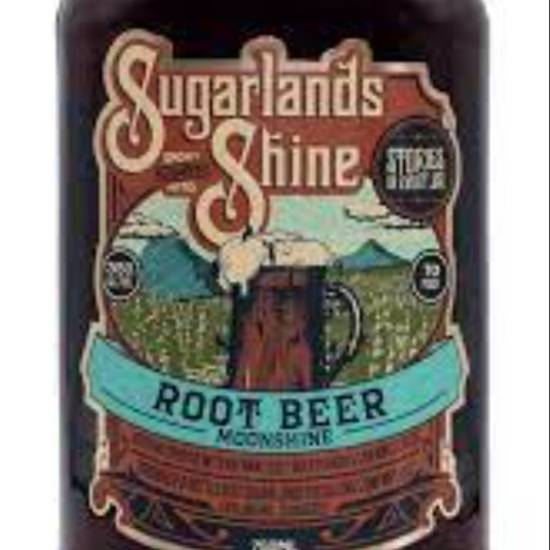 Order SUGARLANDS MOONSHINE ROOTBEER 750ML 35%ABV food online from Princess Liquors store, Port Saint Lucie on bringmethat.com