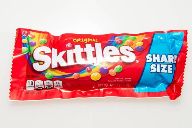 Order Skittles Original Share Size (4 oz) food online from Shell store, Tampa on bringmethat.com