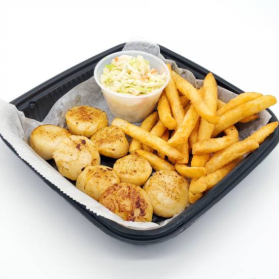 Order Scallop Platter food online from Frenchy To Go store, Clearwater on bringmethat.com
