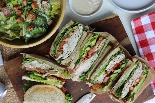 Order House Club Sandwich Meal food online from Lazy Dog Restaurant & Bar store, Addison on bringmethat.com
