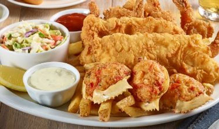 Order Seafood Combo Family-Style Meal food online from O'charley store, Evansville on bringmethat.com