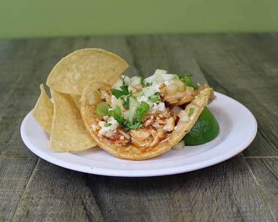 Order Chipotle Chicken Taco food online from Benny's Tacos & Chicken Rotisserie - Culver City store, Los Angeles on bringmethat.com