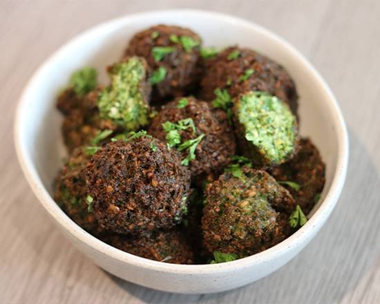 Order Falafel & Tahini food online from Zuuk Mediterranean Kitchen store, Miami on bringmethat.com