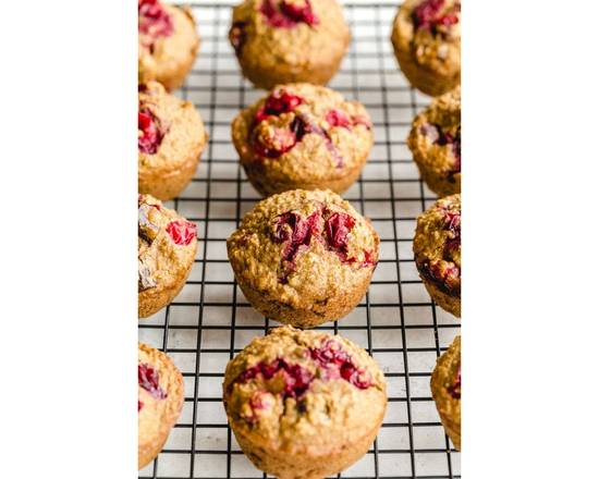 Order Healthy Cranberry  Muffins food online from Breakfast To Door store, Mamaroneck on bringmethat.com