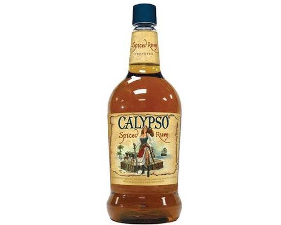 Order Calypso Spiced, 1.75L rum (35.0% ABV) food online from Woodbury Wine & Spirits store, ORLANDO on bringmethat.com