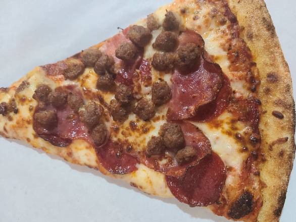 Order XL MeatLovers Slice food online from Nobhill Pizza & Shawerma store, San Francisco on bringmethat.com