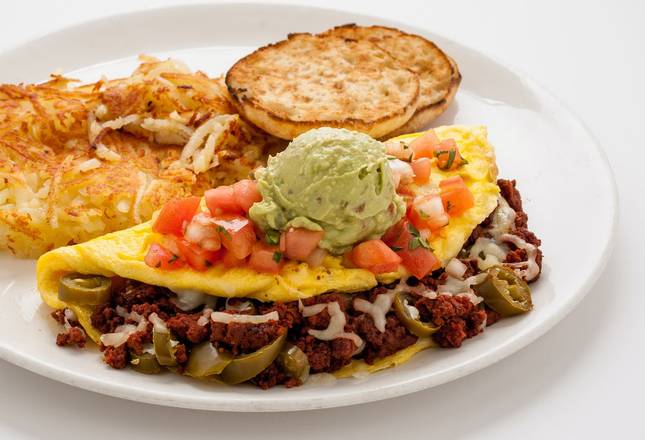 Order El Fuego Omelet food online from The Broken Yolk Cafe store, TEMECULA on bringmethat.com
