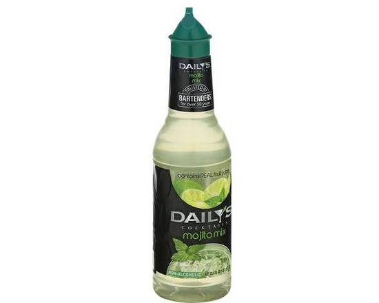 Order Daily's Mojito 1 liter food online from Glenrose Liquor & Mini Mart store, Glendale on bringmethat.com