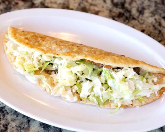 Order Corn Quesadilla  food online from Taqueria Don Victor No. 2 store, Anaheim on bringmethat.com