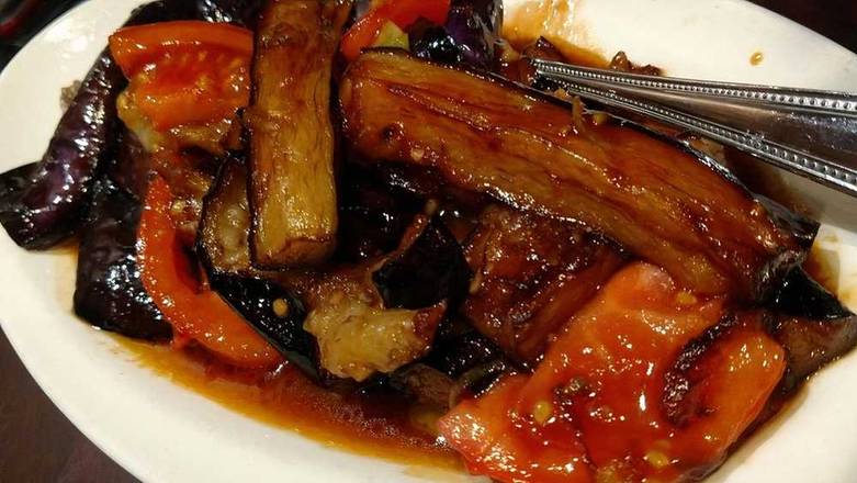 Order Beijing Eggplant food online from Crouching Tiger Restaurant store, Redwood City on bringmethat.com