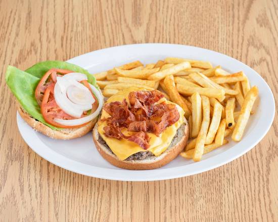 Order Styx Burger food online from Styx Sports Bar And Grill store, North Miami Beach on bringmethat.com