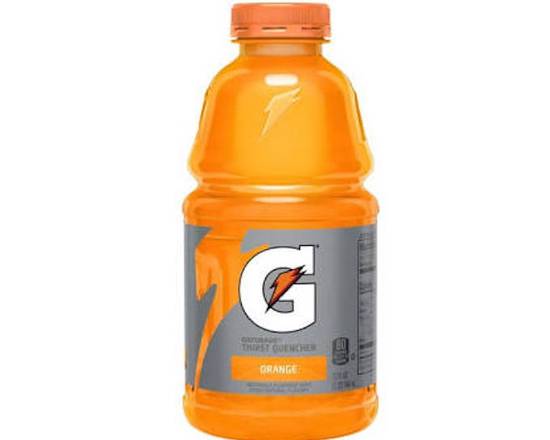 Order Gatorade Orange 32oz food online from George's Market store, San Francisco on bringmethat.com