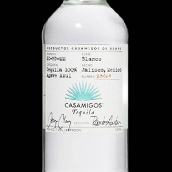 Order Casamigos Blanco 375ml 40%ABV food online from Princess Liquors store, Port Saint Lucie on bringmethat.com