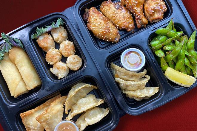 Order “RA”CKIN’ SPREAD PLATTER food online from RA Sushi Bar store, Las Vegas on bringmethat.com