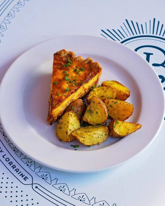 Order Quiche Lorraine food online from Bakery Lorraine store, Austin on bringmethat.com