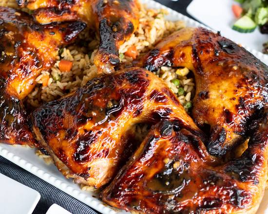 Order Huli Huli Chicken Family Size Modifiers food online from Savory Salads store, Arlington Heights on bringmethat.com
