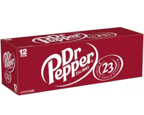 Order Dr Pepper (12 pk) (12 oz) food online from Shell store, Tampa on bringmethat.com