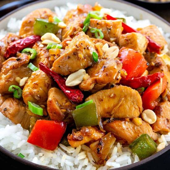 Order 78. Kung Po Chicken food online from Excel Chinese Restaurant store, South Chesterfield on bringmethat.com