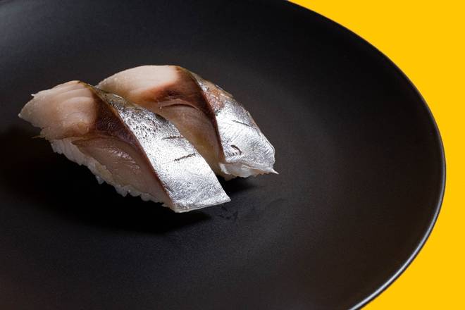 Order *MACKERELSUSHI (2PCS) food online from Moshi Moshi store, Miami on bringmethat.com
