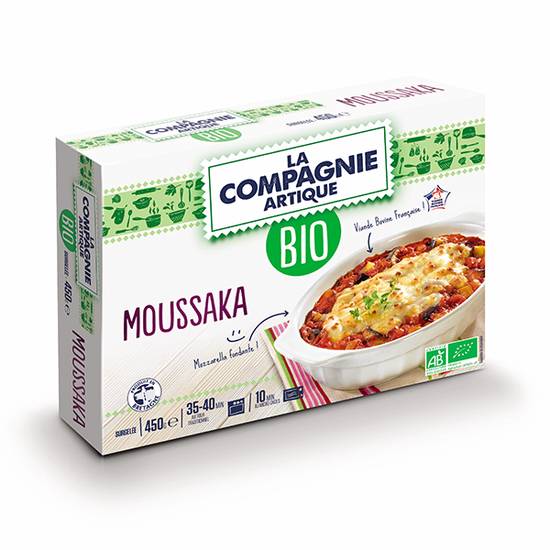 Moussaka bio 450 gr