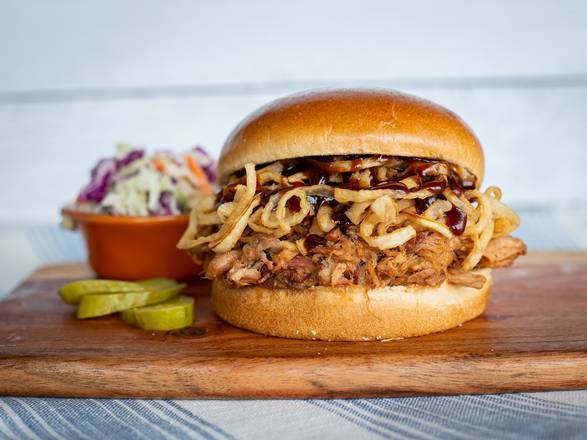 Order BBQ Pulled Pork  food online from Max & Ermas Restaurants store, Monroeville on bringmethat.com
