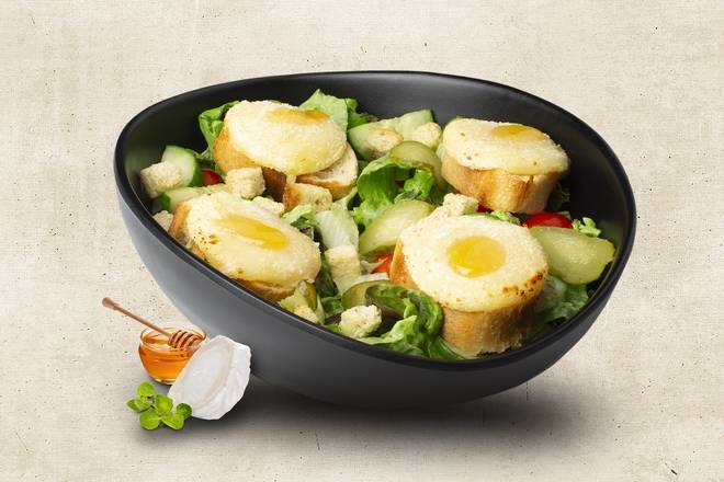 Salade chèvre chaud