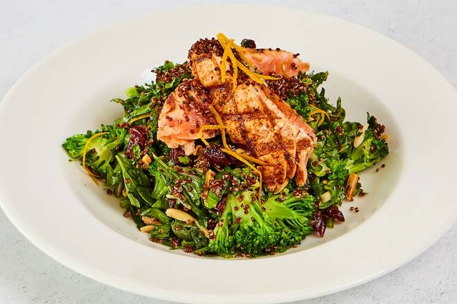 Order Salmon, Quinoa & Kale Salad food online from Fish City Grill store, Flower Mound on bringmethat.com