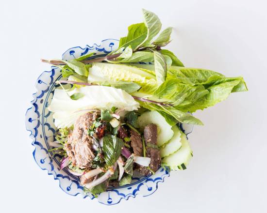 Order Neua Nam Tok (Waterfall Beef) food online from Chao krung store, Los Angeles on bringmethat.com